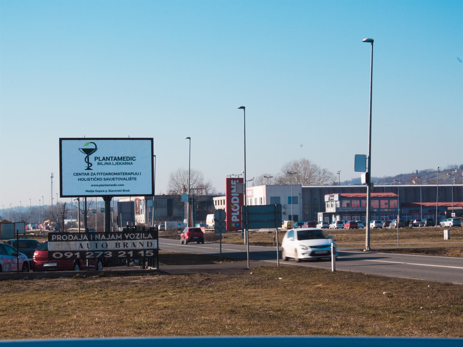 LED ekran Slavonski Brod — Sjeverna vezna cesta
