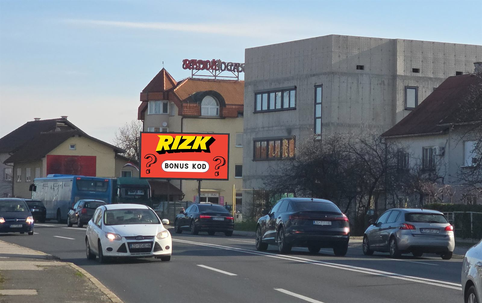 LED ekran Zagreb istok — Zagrebačka 109